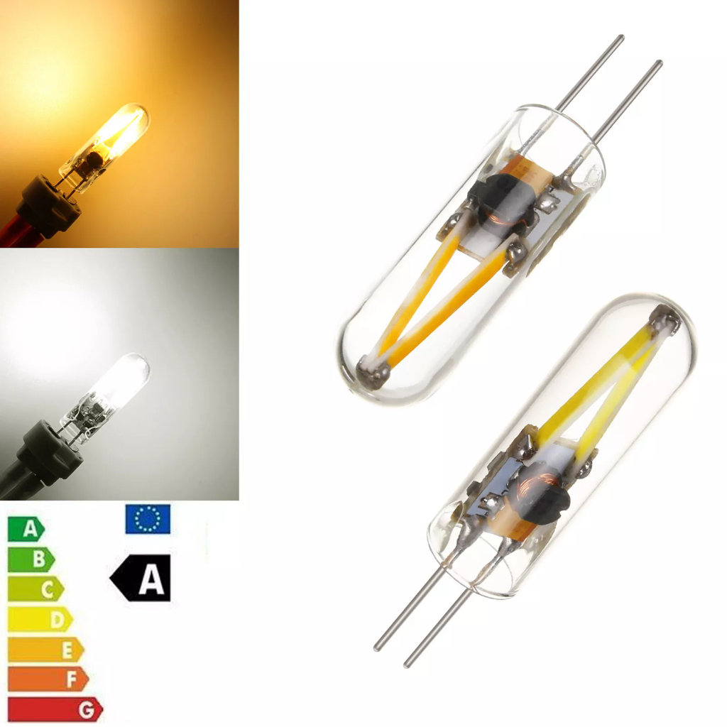 Mini G4 หลอดไฟ Led DC 12V เปลี่ยน Cob Filament Bombillas แก้ว 5W Cool สีขาว 6000K Warm 3000K Spotlig