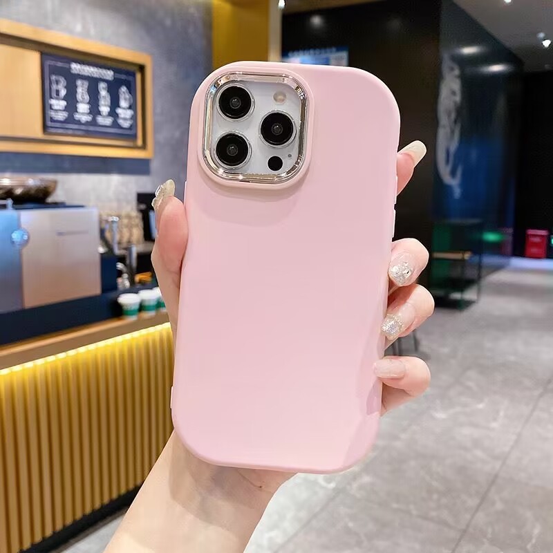 แฟชั่นสีทึบซิลิโคนอ่อนนุ่มกรณี Motorola MOTO G31 G32 G34 G41 G42 G50 G52 G62 G82 4G 5G ปลอกฝาครอบป้องกัน