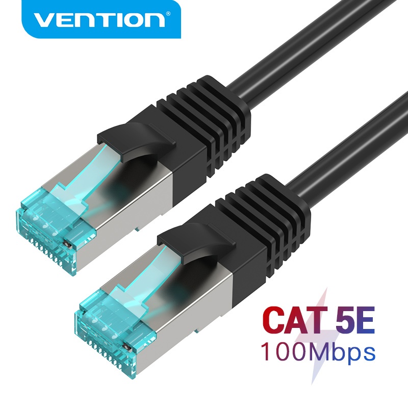 Vention สายอีเธอร์เน็ต Cat5e สาย Lan FTP Cat 5e สายแพทช์เครือข่าย