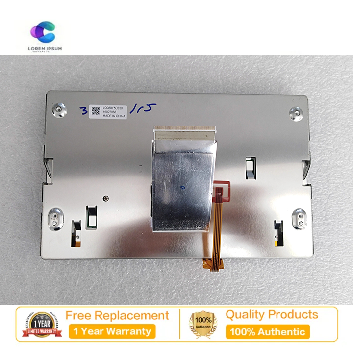 Ford World Escape รุ่นที่สอง sync2 LCD LQ080Y5DZ03 03A ชุดหน้าจอสัมผัสหน้าจอภายนอก