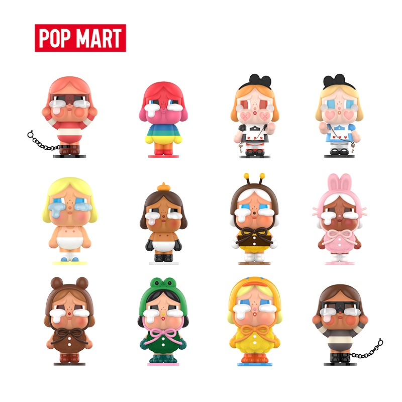 POP MART CRYBABY Crying Again Series Figures (Whole Set)