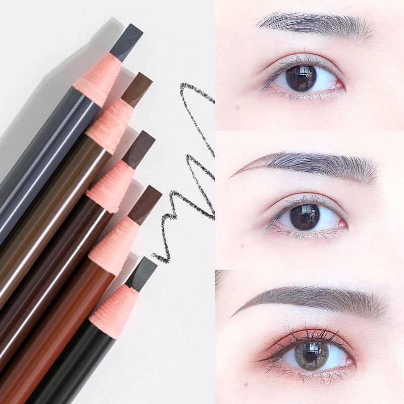 ดินสอเขียนคิ้วเครื่องสําอาง Eye Brow I Brow Pencil Art EyeBrow เครื่องมือแต่งหน้าพร้อมกบเหลาดินสอ