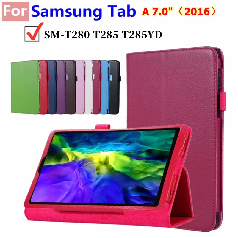 SAMSUNG สําหรับsamsung Galaxy Tab A 7.0 2016 SM-T280 SM-T285 T280 Magnetic Flipป้องกันกรณีGalaxy Tab