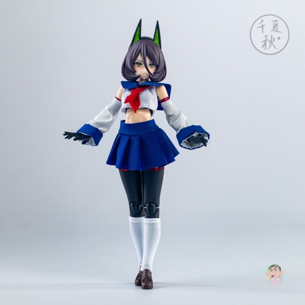 Qiu Action Figure 1/12 C-016 Campus sailor uniform