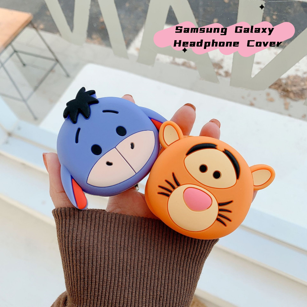 การ์ตูนการ์ตูนซิลิโคนอ่อนนุ่มเข้ากันได้กับsamsung Buds2 live pro/FEชุดหูฟังบลูทูธเคสป้องกันน่ารักไม่ซ้ําใคร