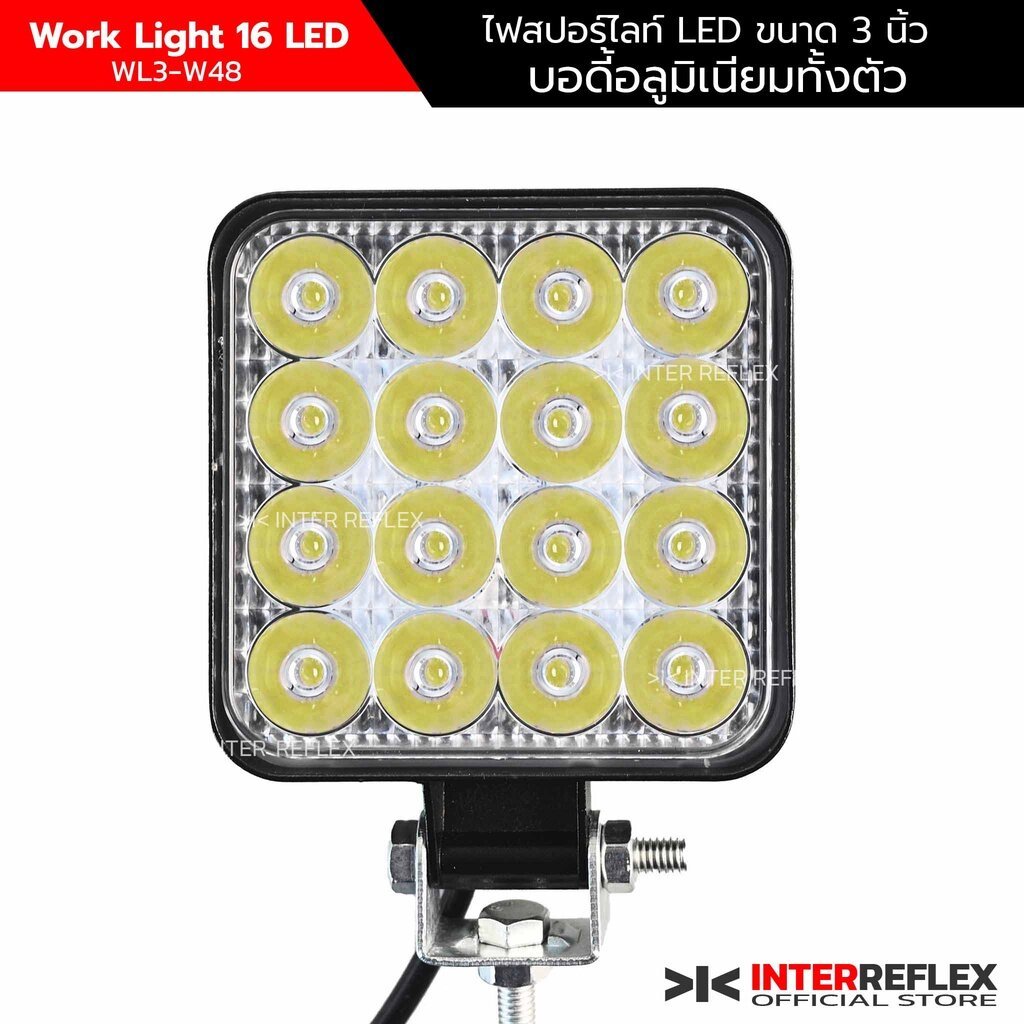 4 นิ้ว 180 วัตต์ แบบใหม่ สปอร์ตไลท์ LED สปอตไลท์รถยนต์ ไฟหน้ารถ ไฟท้าย ไฟตัดหมอก สว่างมาก 12V-24V ไฟรถยนต์ LED 180w รถออฟโรด รถขุด รถแทรกเตอร์ ไฟทำงาน ไฟสปอร์ตไลท์มอเตอร์ไซค์