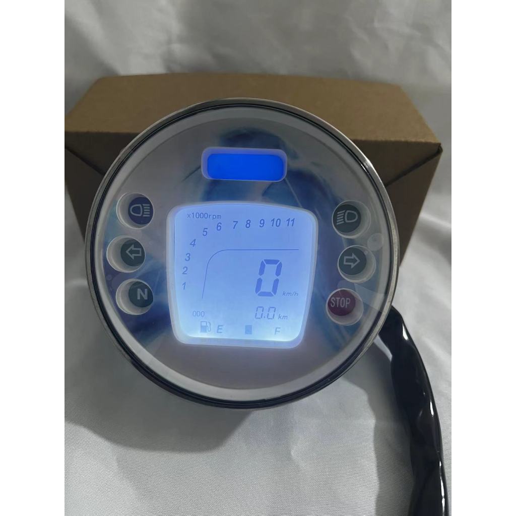 Digital Round Speedometer Assembly สําหรับ Vespa PX80-200 PE Lusso ECs PX LML PX125 PX150 VBX VNX St