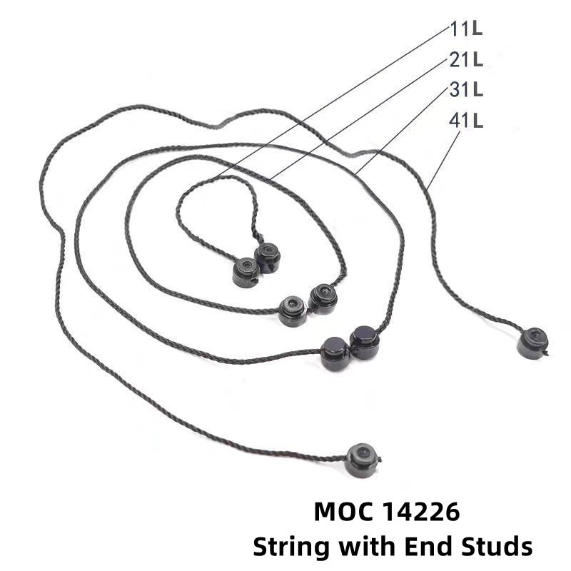 2pcs อิฐ 14226 String End Studs 1x31 จุด MOC 9686 1x11 จุดชิ้นส่วนอาคารบล็อกอุปกรณ์เสริมเด็กประกอบของเล่น