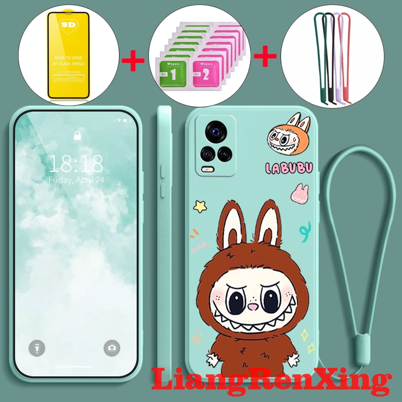 FOR เคส Case สำหรับ VIVO V20 Pro v20se v23e V23 V21 5g โทรศัพท์ปลอก softcase ซิลิโคนเหลวป้องกันเรียบกันกระแทกกันชนปกการออกแบบใหม่ความงามการ์ตูนตลก ytmlbb01