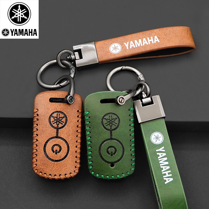 Yamaha Remote Key Case Holder พวงกุญแจสําหรับ YAMAHA Nmax/Xmax/Grand filano/Aerox/Qbix/Lexi/new Sazzio/Fazzio/Scooter Key Cover