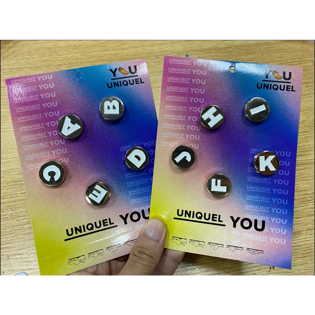 NEW Crocs Jibbitz กระเป๋า/Charms/ jibbitz crocs Set/crocs jibbitz/jibbitz crybaby/letter