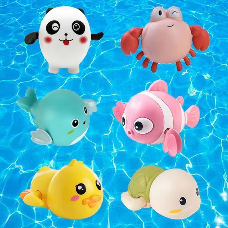 ของเล่นอาบน้ําเด็ก ของเล่นว่ายน้ําเด็กรูปสัตว์น่ารัก เด็กมาพร้อมกับอาบน้ําของเล่นเด็กอาบน้ํา