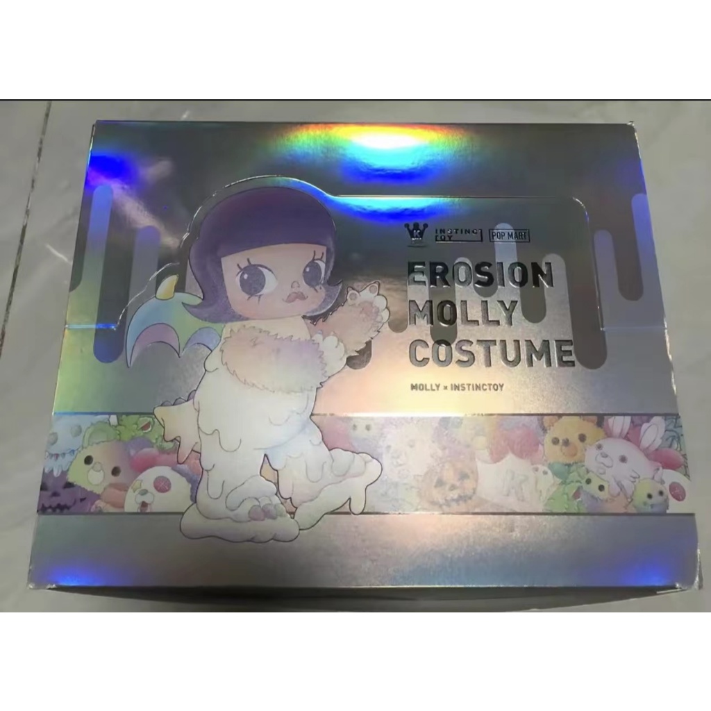 Pop Mart molly Okuboการกัดกร่อน Series เปิดกล่องเปิดกระเป๋า