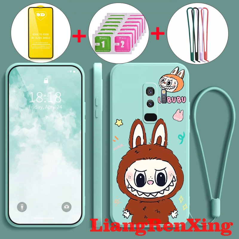 FOR เคส สําหรับ samsung s9 plus samsung s9 เคสโทรศัพท์ Softcase ซิลิโคนกันกระแทก Protector Smooth กันกระแทกฝาครอบกันชนออกแบบใหม่ความงามการ์ตูนตลก YTMLBB01