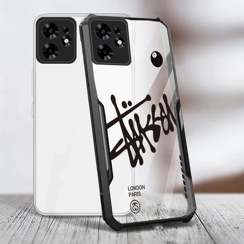 เคสถุงลมนิรภัย Infinix Smart 5 6 7 8 9 Pro Plus 4G 5G ปลอกหลากสีสีอินเทรนด์ Black Ball 8 ฝาครอบโทรศัพท์