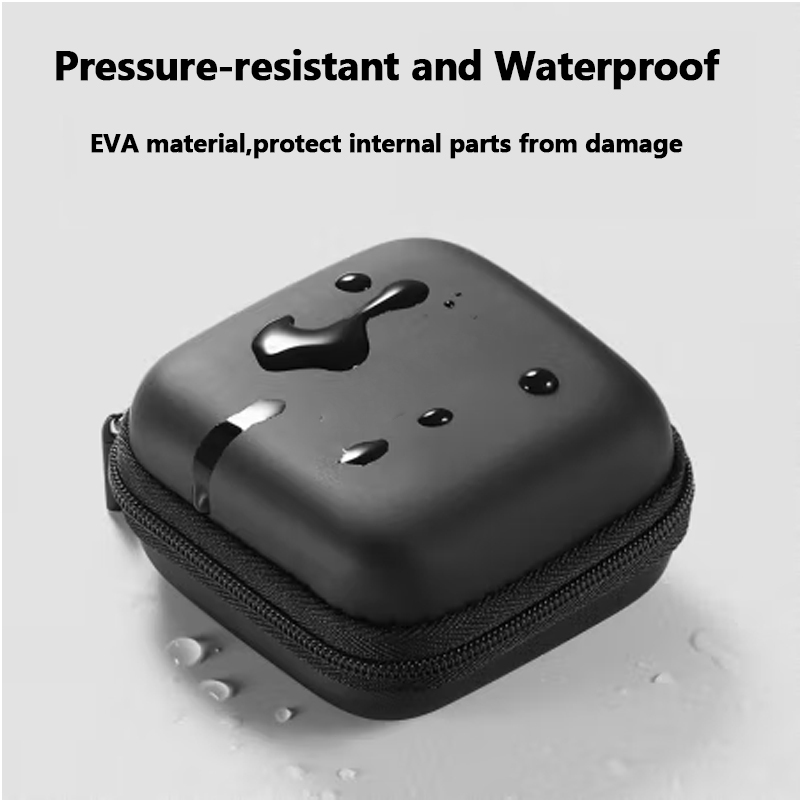 [พร้อมส่งในไทย] Jeep EVA ถุงหูฟังพกพากระเป๋าใส่เหรียญหูฟังยูเอสบีสายเคเบิลกระเป๋าเก็บของซิปอุปกรณ์เสริมชั้นบัฟเฟอร์คู่