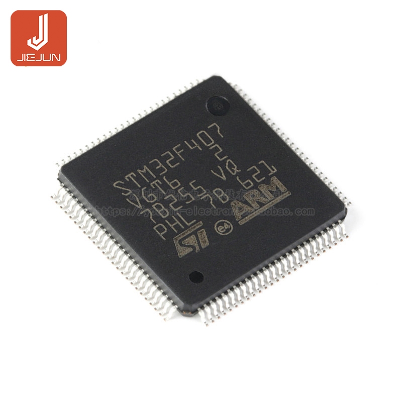ของแท้ STM32F407VGT6 LQFP-100 ARM Cortex-M4 32-Bit Microcontroller MCU