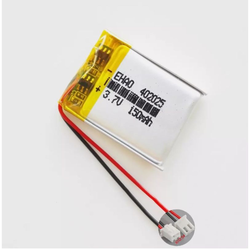 โมเดลแบตเตอรี่ 402025 (3.7V 150mah)