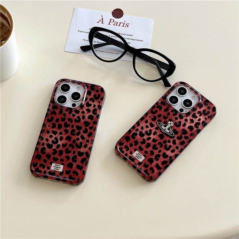 เคสโทรศัพท์ iPhone 16 Pro max 15 Pro max รูปแบบดาวเคราะห์ลายเสือดาววัสดุ TPU กระบวนการ IMD เคสโทรศัพท์แบบรวมทุกอย่าง
