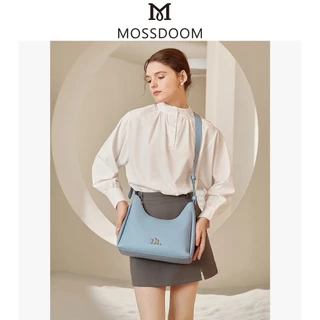 MOSSDOOM Deanna Bag กระเป๋าคาดไหล่เว้าความจุขนาดใหญ่สำหรับเดินทาง
