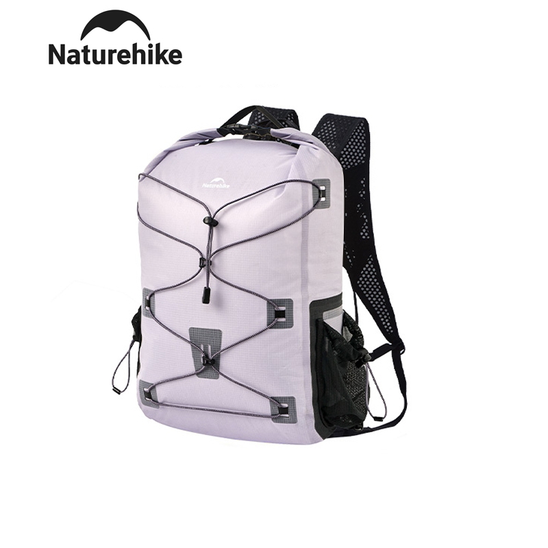 Naturehike 25L กระเป๋าเป้สะพายหลังกันน้ํา Ultralight Wet & Dry Separation 18L กร