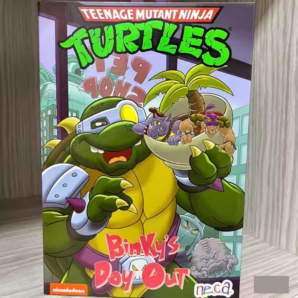 Neca 54379 Ninja Turtles Bad Turtle Rush แอ็คชั่นฟิกเกอร์ขนาด 7 นิ้ว