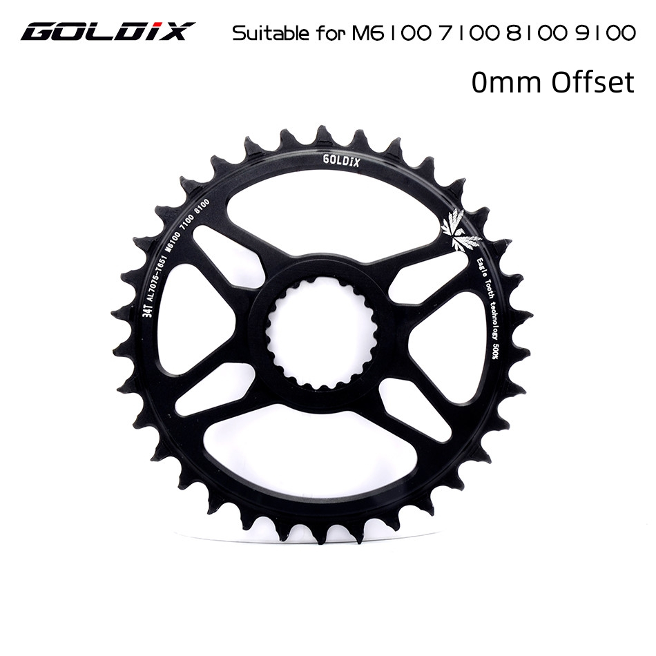 Goldix Chainring สําหรับ Shimano Deore XT M7100 M8100 M9100 12S จักรยานเสือภูเขา Crankset กว้างแคบอลูมิเนียมเฟือง