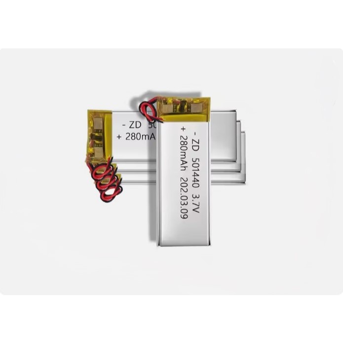 แบตเตอรี่ 3.7v 501440 280mah- แบตเตอรี่