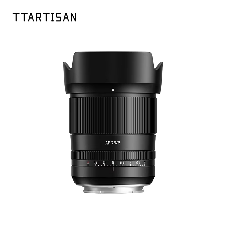 Ttartisan AF 75 มม.F2 Full Frame Autofocus เลนส์สําหรับการถ่ายภาพภาพบุคคลที่มี Sony E A6400 A7RIII ZVE-10 FX30 Nikon Z5 Z6 ZFC