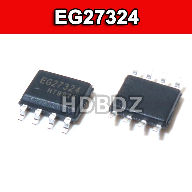 2~10PCS EG27324 SOP-8 ชิปไดรฟ์คู่ IC SMD