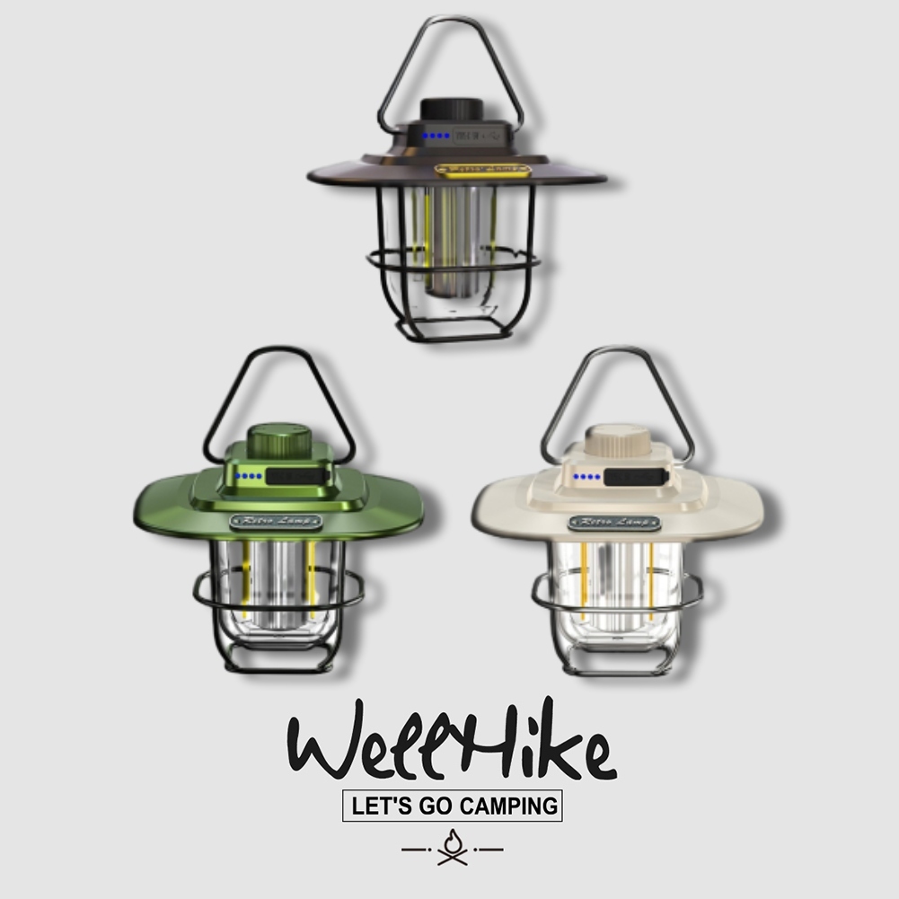 สต็อกพร้อมในกรุงเทพ ตะเกียงเจ้าพายุ โคมไฟฉุกเฉิน LED แบบพกพา ตะเกรียงไฟแค้มปิ้ง ชาร์จไฟได้ สําหรับตั้งแคมป์ เดินป่า เต็นท์กลางแจ้ง