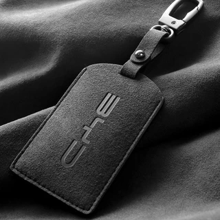 1pcs Alcantara กระเป๋ากุญแจรถ Suede กุญแจรถป้องกันกรณีสําหรับ BYD Atto 3 หยวน Plus F3 E6 F0 G3 I3 Ea1 เพลง Max Tang