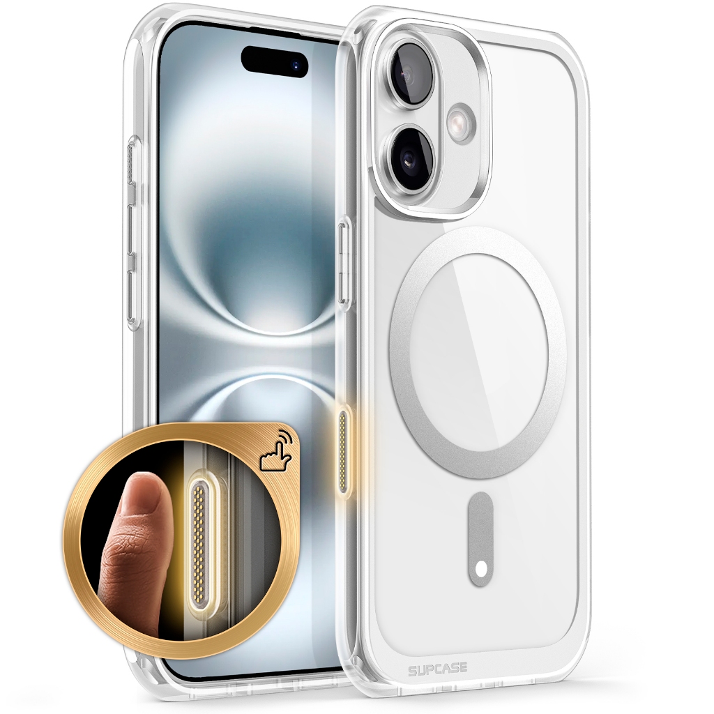 Supcase Unicorn Beetle Mag สําหรับ iPhone 16 Plus กรณีกล้องควบคุม Capture ปุ่มสนับสนุน MagSafe ทหารเกรดป้องกัน Slim Clear กันกระแทกแม่เหล็กเคสโทรศัพท์