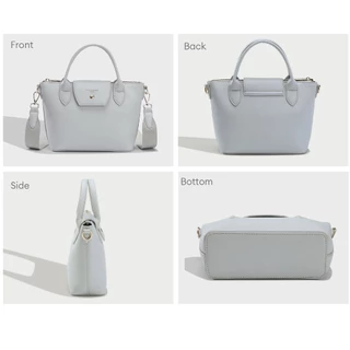 David Jones Paris 2025 ฤดูใบไม้ผลิฤดูร้อนใหม่คอลเลกชัน Designer ผู้หญิงขนาดเล็ก Top-Handle กระเป๋า pu หนังหญิงนุ่มและนุ่มกระเป๋า
