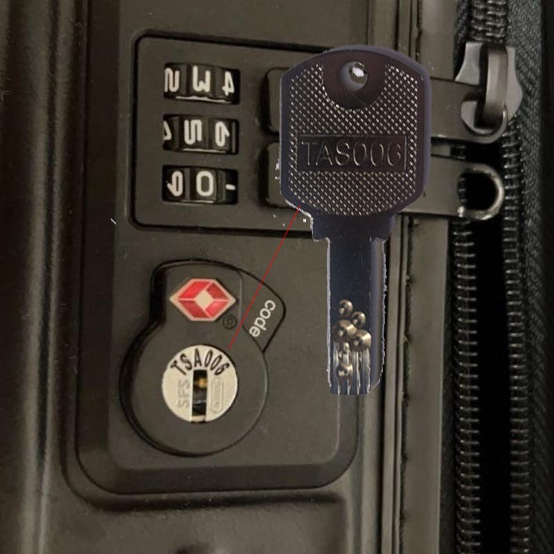 Tsa006 Key กระเป๋าเดินทางสําหรับ RIMOWA RIMOWA กระเป๋าเดินทาง tsa006 ล็อคกรณีรถเข็น tsa006 Key กระเป