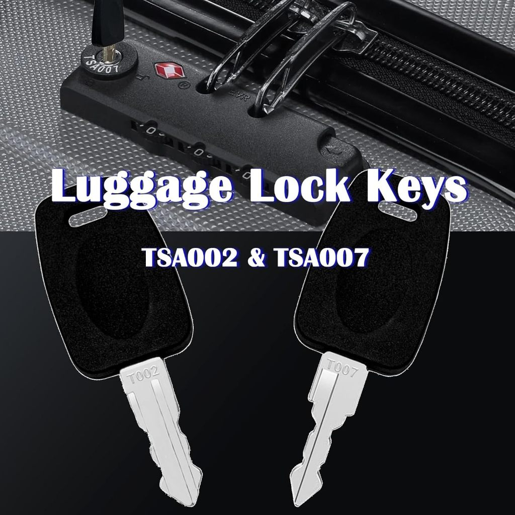 2pcs TSA007 Key TSA002 Key กระเป๋าเดินทางคีย์ Master Keys สําหรับกระเป๋าเดินทางกระเป๋าเดินทางกระเป๋า