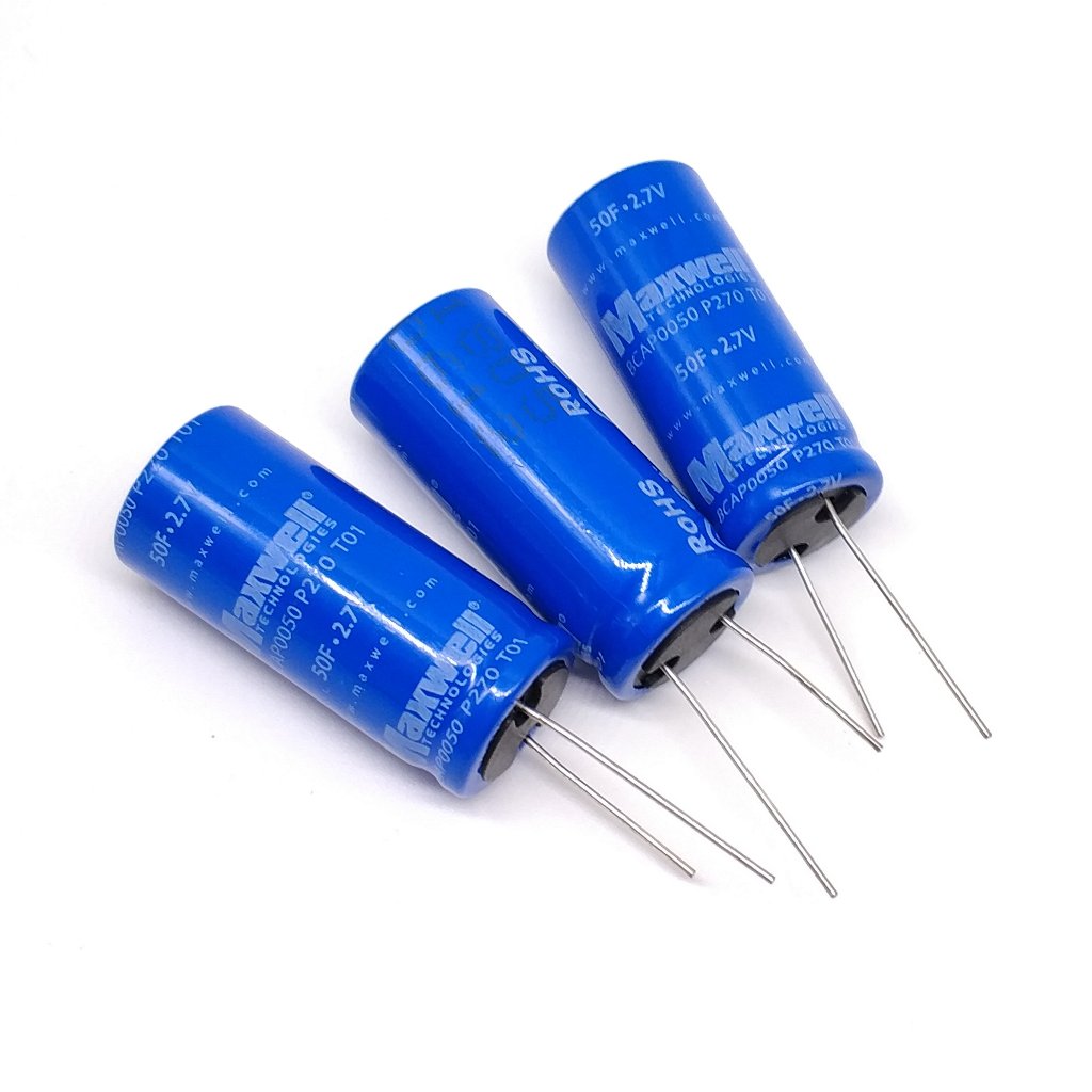 1pcs maxwell 2.7 V50F Super Capacitor การรั่วไหลต่ํา 2.7v 50f BCAP0050 P270 T01