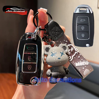 ดัดแปลง Festa กระเป๋าใส่กุญแจพับ KD submachine VVDI หัวเข็มขัด A28 ด้านหลังพร้อมฝาครอบรีโมทคอนโทรล K01 หัวเข็มขัดเปลือกรถ