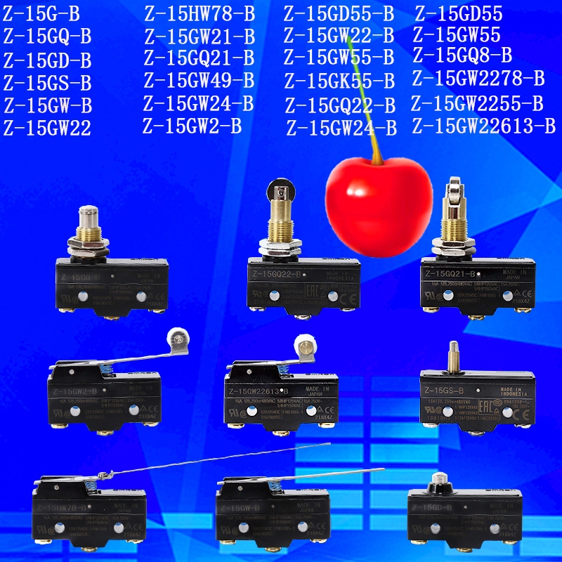 Omron Microswitch Z-15GQ22-B Z-15GW22-B GD-B GQ8-B GS-B GQ21-B GW-B GW2-B GW21-B Z-15HW78B GW2-B GW1