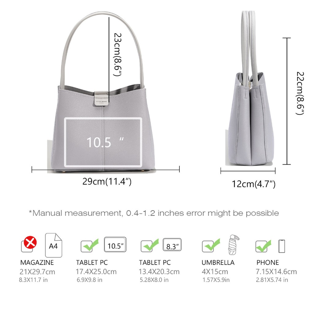 David jones Paris กระเป๋าถือผู้หญิงกระเป๋า Beg Tangan Wanita Perempuan กระเป๋าสะพายข้าง