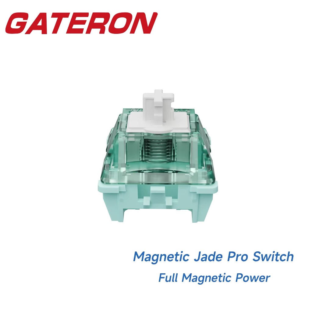 Gateron Magnetic Jade Pro Switch Linear Hall Sensor Effect การตั้งค่าได้อย่างอิสระ Pre-travel Magnet