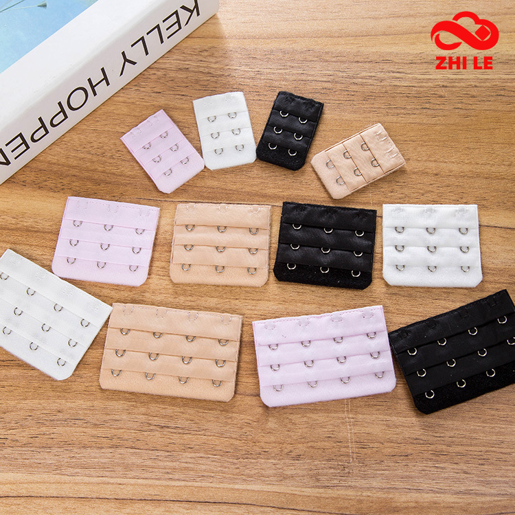2 3 4 ตะขอ bra extender อุปกรณ์เสริม bra ขยาย extention pin bra ยืดหยุ่น extender ขยายแน่น mossza extender