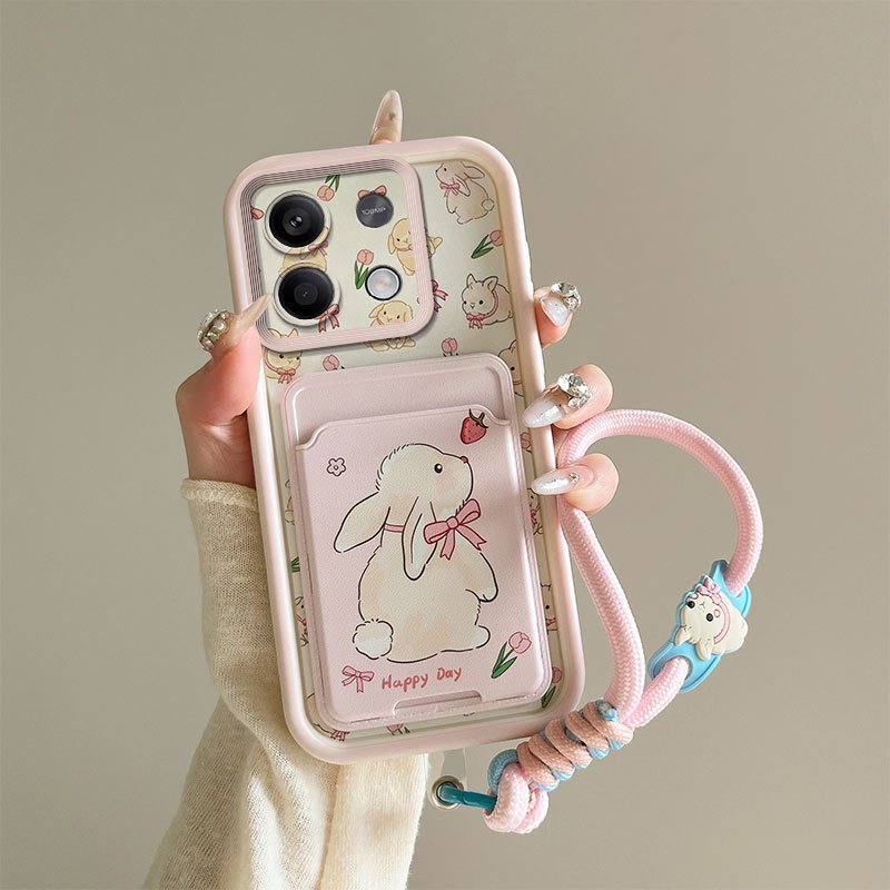 เคสโทรศัพท์เคสโทรศัพท์เคสการ์ดเคสสองในหนึ่งเดียวซิลิโคนกันกระแทกเคสนิ่มเคสโทรศัพท์การ์ตูนเหมาะสําหรับ Xiaomi Redmi Note 12 4G