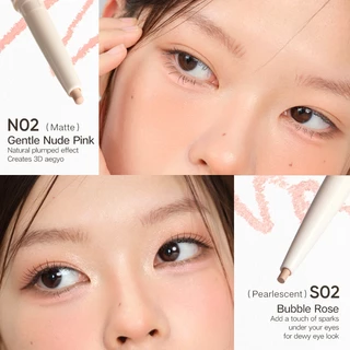 [ตากลมโต] Judydoll จูดี้ดอล 2 IN 1 ปากกาใต้ตา กันน้ำกันเหงื่อ Dual-End Undereye Pen นุ่มลื่น ไฮไลต์