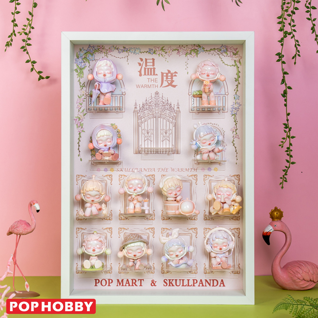 ตู้โชว์ LED Showcase For Pop MART & SKULLPANDA The Warmth Series Standing & Wall-mounted Display Frame For POPMART(Support Custom Patterns)