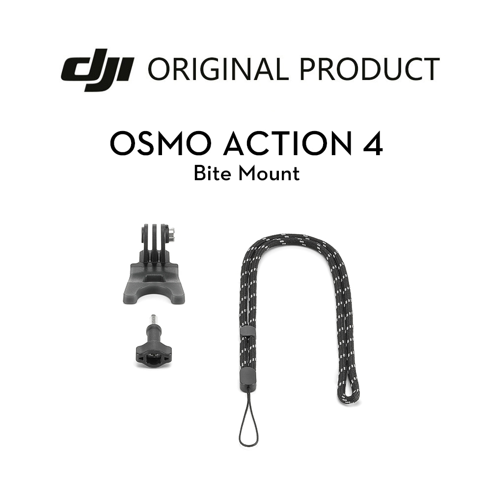 DJI Osmo Action Bite Mount for Dji Osmo Action 5 Pro、Dji Osmo Action 4、Dji Action 3