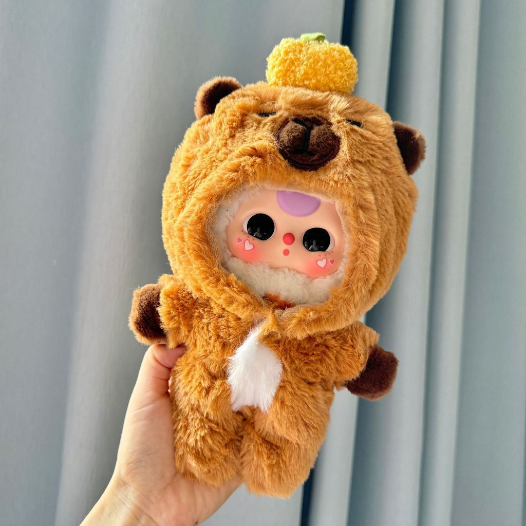ชุดเบบี้ทรี 20cm Baby three V3 ตุ๊กตาตุ๊กตากล่องตาบอดเสื้อผ้ากระโปรงเปลี่ยน