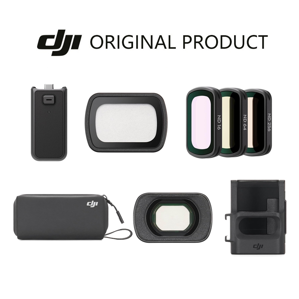 DJI Osmo Pocket 3 Original accessories（Battery Handle/Expansion Adapter/Wide-Angle Lens/Magnetic ND Filters Set）