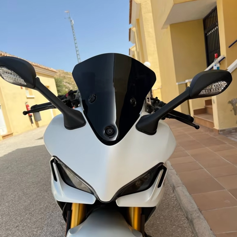 Psler ชิวหน้า บังลม กระจกหน้ารถ กระจกกันลม สําหรับ DUCATI Supersport 939 950 2017-2024 - รูปที่ 3