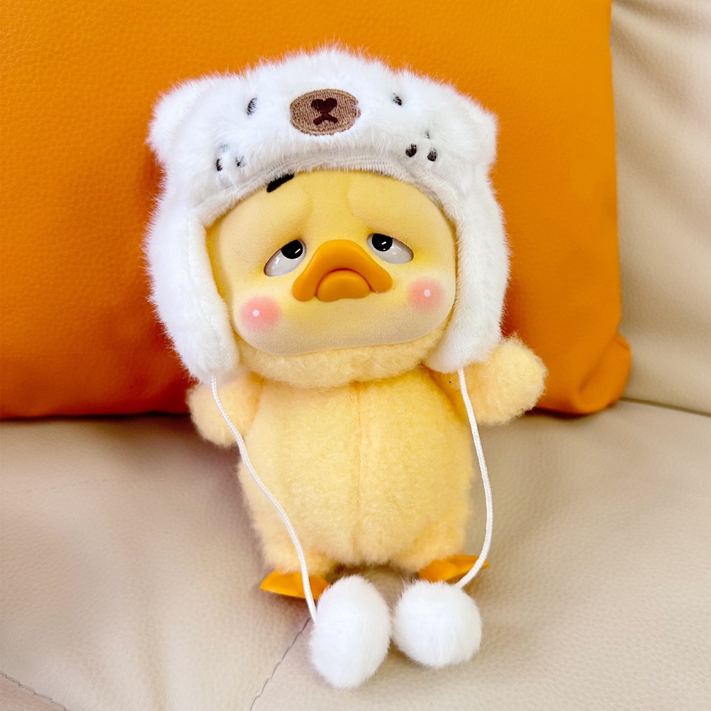 การ์ตูนตุ๊กตาเป็ดตุ๊กตาหมวกการ์ตูน คาปิบาระ นุ่มตุ๊กตาตุ๊กตาหมวกสําหรับเด็กสาวของขวัญตกแต่งคอลเลกชัน